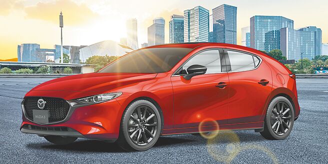 MAZDA3享50万零利率或5年原厂保固。（台湾马自达提供）