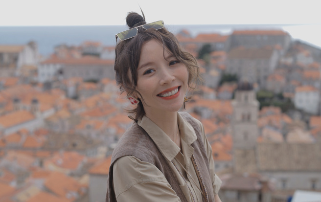 黄雅莉喜曝怀孕喜讯。（图／黄雅莉微博）