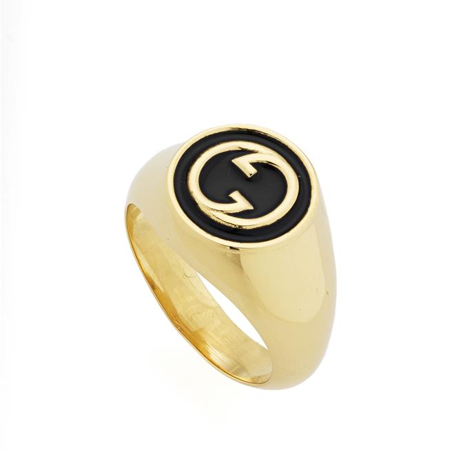 Gucci Blondie 戒指，1万3300元。（Gucci 提供） 