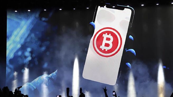 比特币今年首度突破4.1万美元大关，创一年半以来高点，走出币圈寒冬。图／美联社