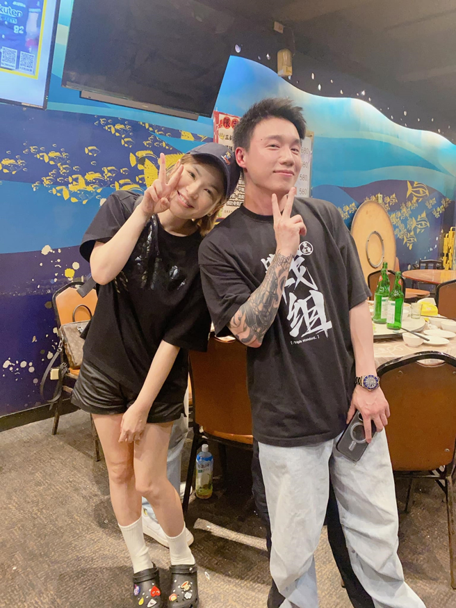 陈沂先前自嘲跟Toyz是萤幕情侣。（图／翻摄自陈沂脸书）