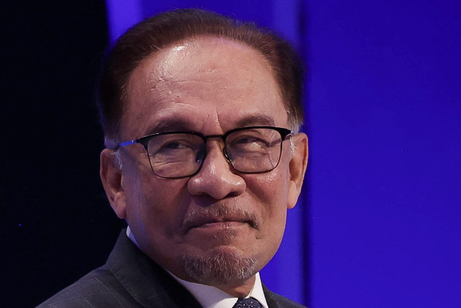 大马首相安华执政周年，补选结果却不如预期，而在野的伊斯兰党候选人获压倒性票数转胜。（图／路透社）