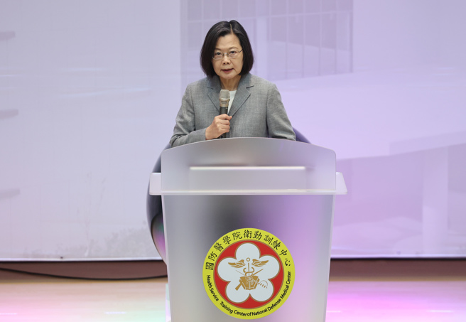 「富比世」（Forbes）杂志公布2023年「全球百大最有权势女性」名单，2016年当选的总统蔡英文名列第30。（图／中央社）
