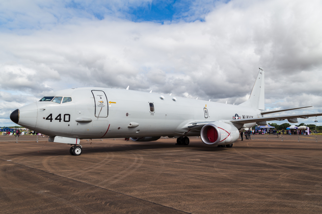 美国军方表示，一架P-8A海神式（P-8A Poseidon）海军巡逻机今飞越敏感的台湾海峡。图为美军P-8A海神式海军巡逻机示意图。（图／Shutterstock）