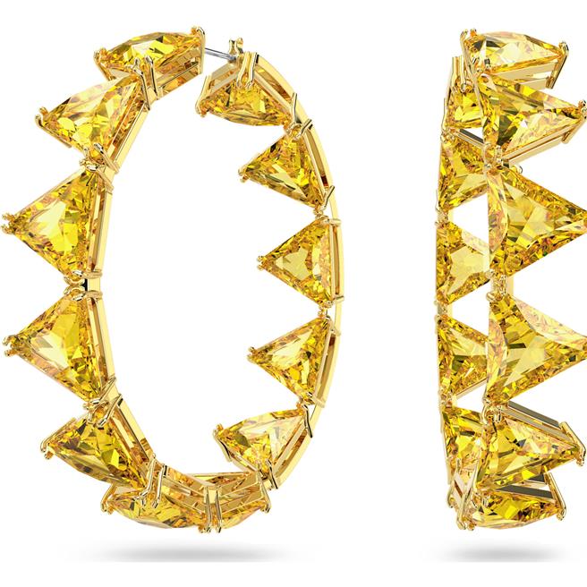 华泰名品城的Swarovski Ortyx 穿孔耳环，特价3175元约5折。（华泰名品城提供／朱世凯台北传真）