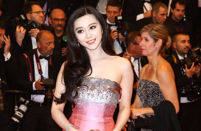 范冰冰因阴阳合约事件，使在大陆演艺事业受挫。（图／中时资料照片）