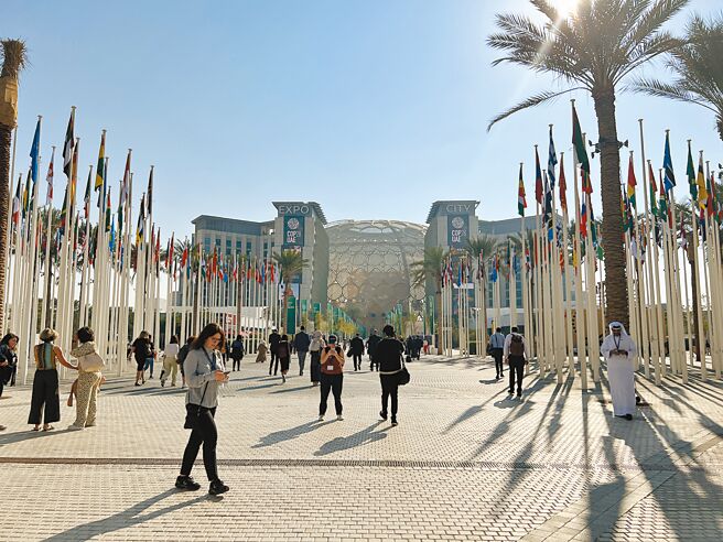 聯合國氣候變化綱要公約第28次締約方會議（COP28）今年在杜拜舉行。（王惠慧攝）
