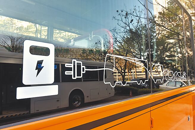 工研院预估，公车全面电动化后，可协助业者节省约10亿元。图为汽车电动巴士示意图。（本报资料照片）