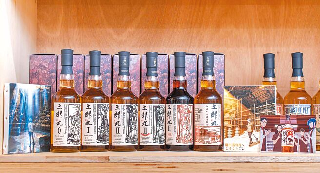 近日上映的动画片《欢迎来到驹田蒸馏所》，即是在三郎丸酒厂取景，随着动画片上映，如今已是一瓶难求。（吴松翰摄）饮酒过量 有碍健康