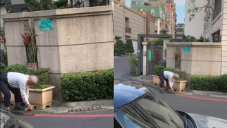 找嘸停車位？台南阿北拿這罐抹掉紅線 網笑：自己的規則自己改