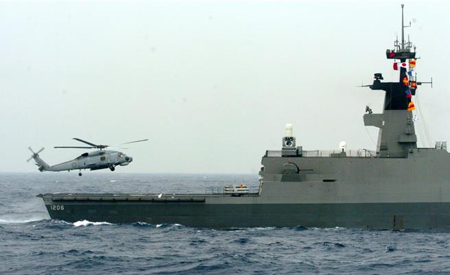 中華民國海軍迪化艦。（資料照片）