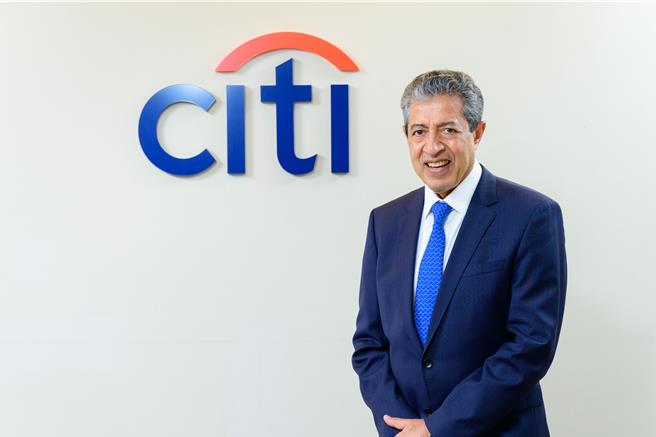 花旗（台湾）银行董事长暨台湾区总裁安孚达 Aftab Ahmed。（花旗提供）