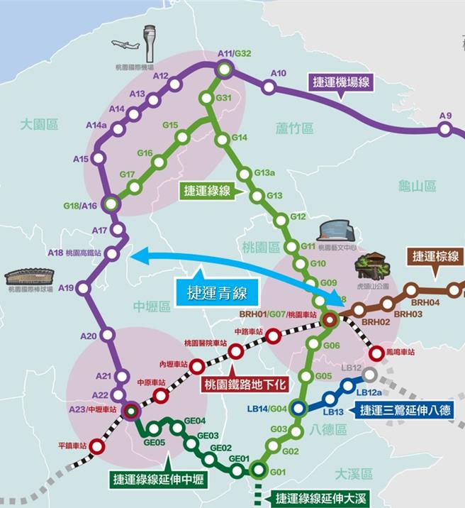 桃捷運青線啟動 解決青埔桃園間塞車困境 - 生活