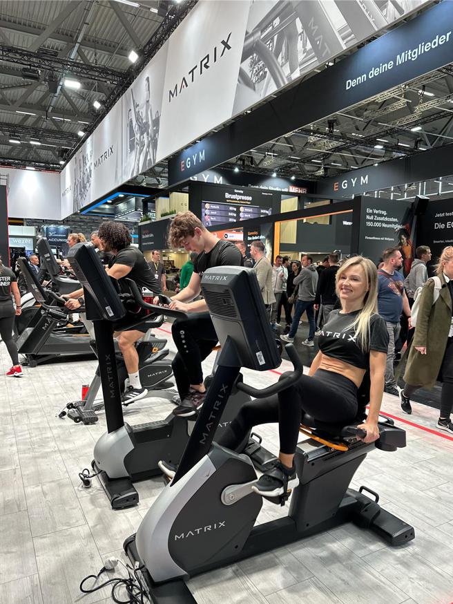 乔山今年推出新款的健身车，颇受欧美人士的欢迎。图／刘朱松