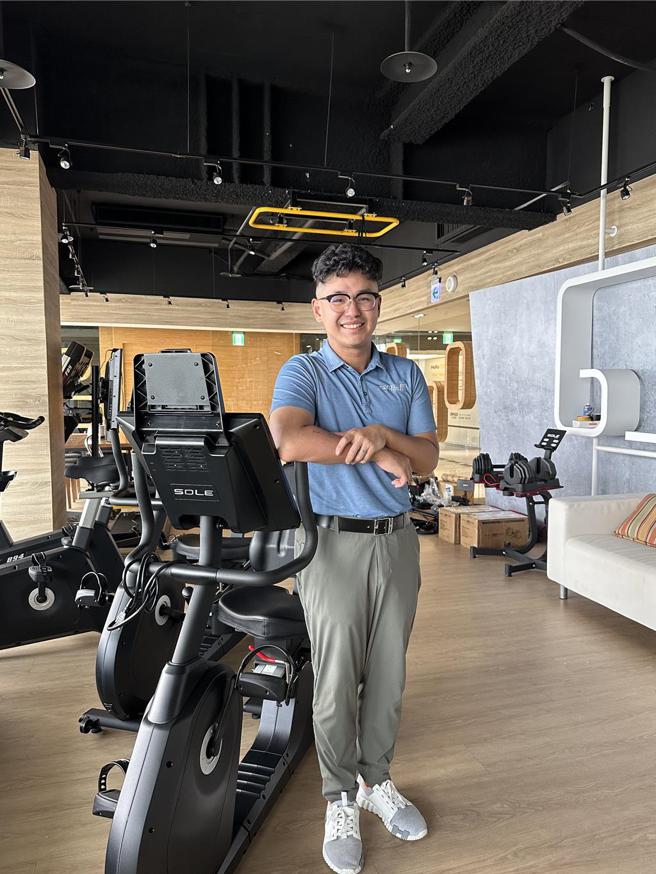 岱宇国际董事长林佑颖。图／刘朱松