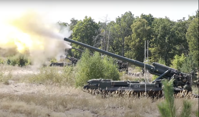 俄军计画部署总数达5个重型炮兵旅，这些旅将装备高威力的重炮。（俄罗斯国防部）