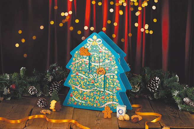 SOGO忠孝馆诗特莉耶诞梦想树倒数月历，1480元，全台限量1500组。（SOGO提供）