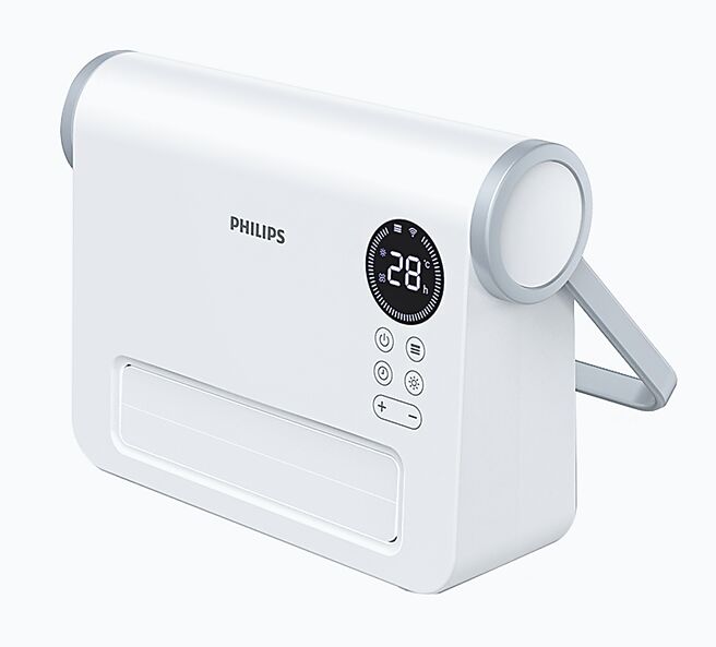 虾皮购物「PHILIPS飞利浦」壁挂暖风机，优惠价3490元。（虾皮购物提供）