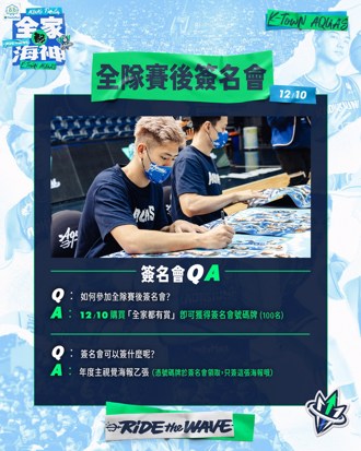 T1聯盟》全家都海神！海神主場周化身便利商店追逐勝利