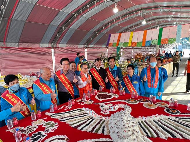 华无极瑶池西王金母教会今起连续3天在新庄举办「2023慈惠堂联合护国消灾祈福法」。（新北市民政局提供／吕健豪新北传真）