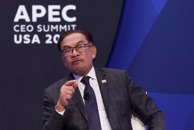 马来西亚首相安华（Anwar Ibrahim）。(图/ 路透社)