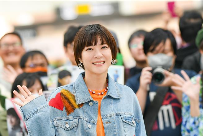 上野树里时隔8年来台宣传主演电影《邻人X：谜样的女子》。（天马行空提供）