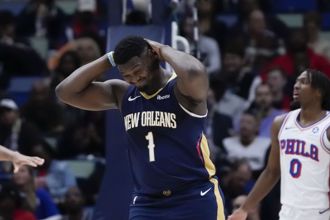 NBA》锡安威廉森被指「胖又懒」让鹈鹕球团受挫