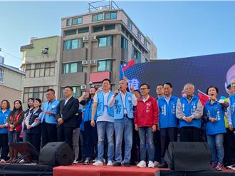 赵少康、秃子、燕子齐聚竹市 拉抬侯康配与蓝军声势