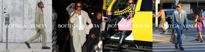 A$AP Rocky 街拍造型包含多种不同的风格，唯一的共通点是都很时髦。（Bottega Veneta提供）