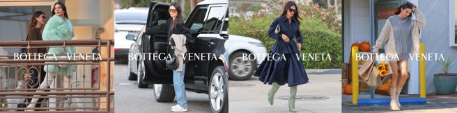 街拍、带货女王Kendall Jenner的街拍照，也是不少时髦人士喜欢关注的焦点。（Bottega Veneta提供）