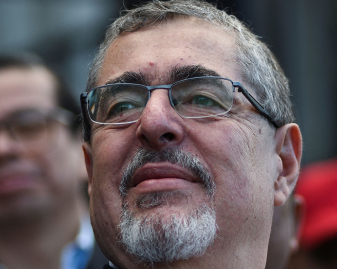 瓜地马拉检察官办公室宣布，反贪腐候选人阿雷巴洛（Bernardo Arevalo，见图）获胜的选举「无效」。（路透）