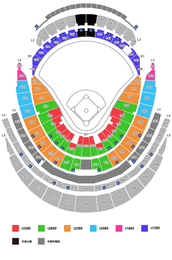 巨人交流赛採阶段性售票 视销售与大巨蛋实况逐步开放（劲力行销提供）