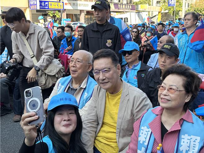 趙少康今輔選行程滿檔。（李奇叡攝）