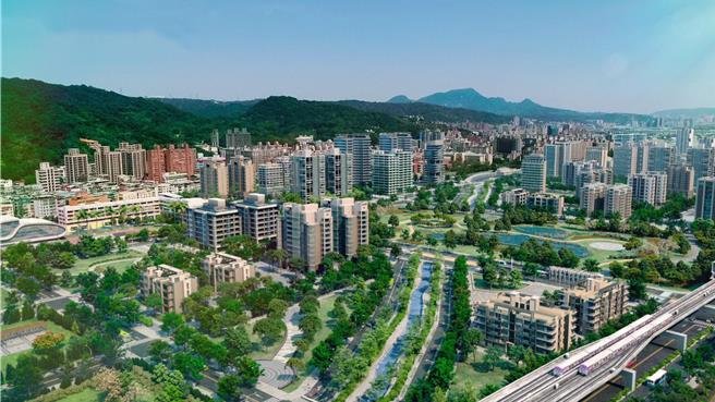 新北市城乡局今（9日）回应，2019年办理塭仔圳都市计画通盘检讨时，早就率全国之先在重划区内划设社福设施用地。（新北市城乡局提供）