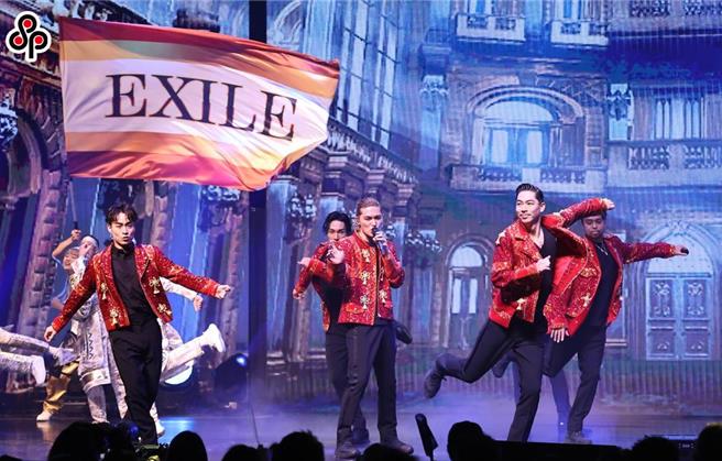 放浪兄弟9日在台北流行音乐中心开唱。（罗永铭摄）