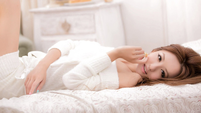 蔷蔷骗家人自己怀孕。(图／蔷蔷 FB)