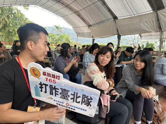 參戰士林官邸菊展實境解謎 「打詐臺北隊」宣導防詐