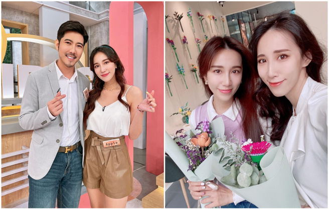 Apple曾为了妹妹瑶瑶的安全，与丈夫发生口角。（图／FB@Apple）