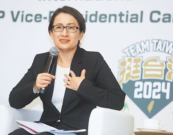 民進黨副總統參選人蕭美琴。（圖／本報系資料照）