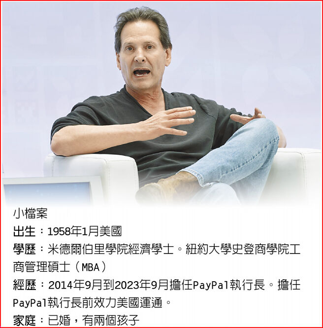 PayPal前执行长舒尔曼小檔案