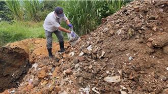 以環保團體為名租地倒廢土 中檢警破不法集團