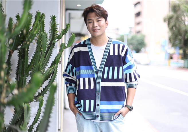 萧景鸿復出8点檔战场，在《追分成功》担纲要角。（陈俊吉摄）