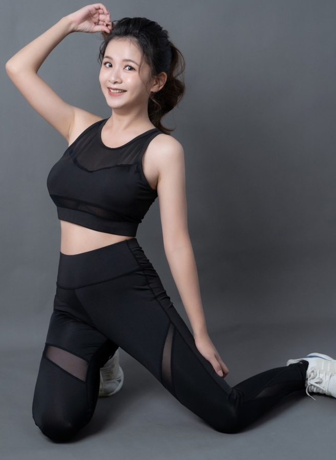 網紅桂桂想要學習匹克球運動。（圖／笛恩數位提供）