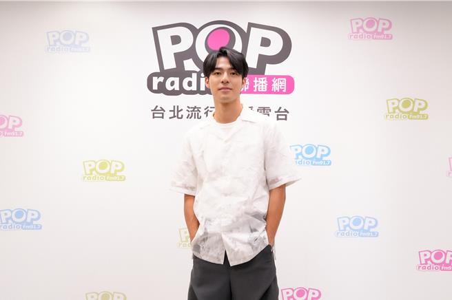 陈昊森日前上电台接受专访。（POP Radio提供）
