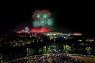 義大跨年施放999秒大型煙火秀 6大觀賞地點籲提早卡位