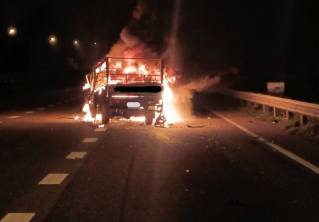 肇事原因多为注意力不集中，昏昏欲睡导致车祸。（高公局提供）