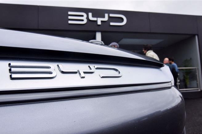 大陸電動車大廠比亞迪。（圖／路透社）
