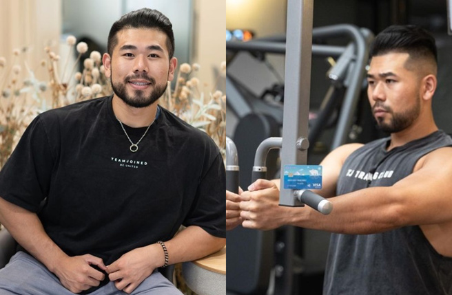 Peeta葛格後空翻時不慎摔傷頸椎。（圖／取自Peeta葛格IG）