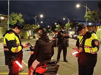 維護選前治安 樹林警擴大臨檢查獲6件8人