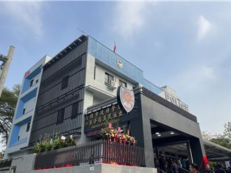 以「海洋城市」為外觀意象 小港分局漢民所全新廳舍啟用